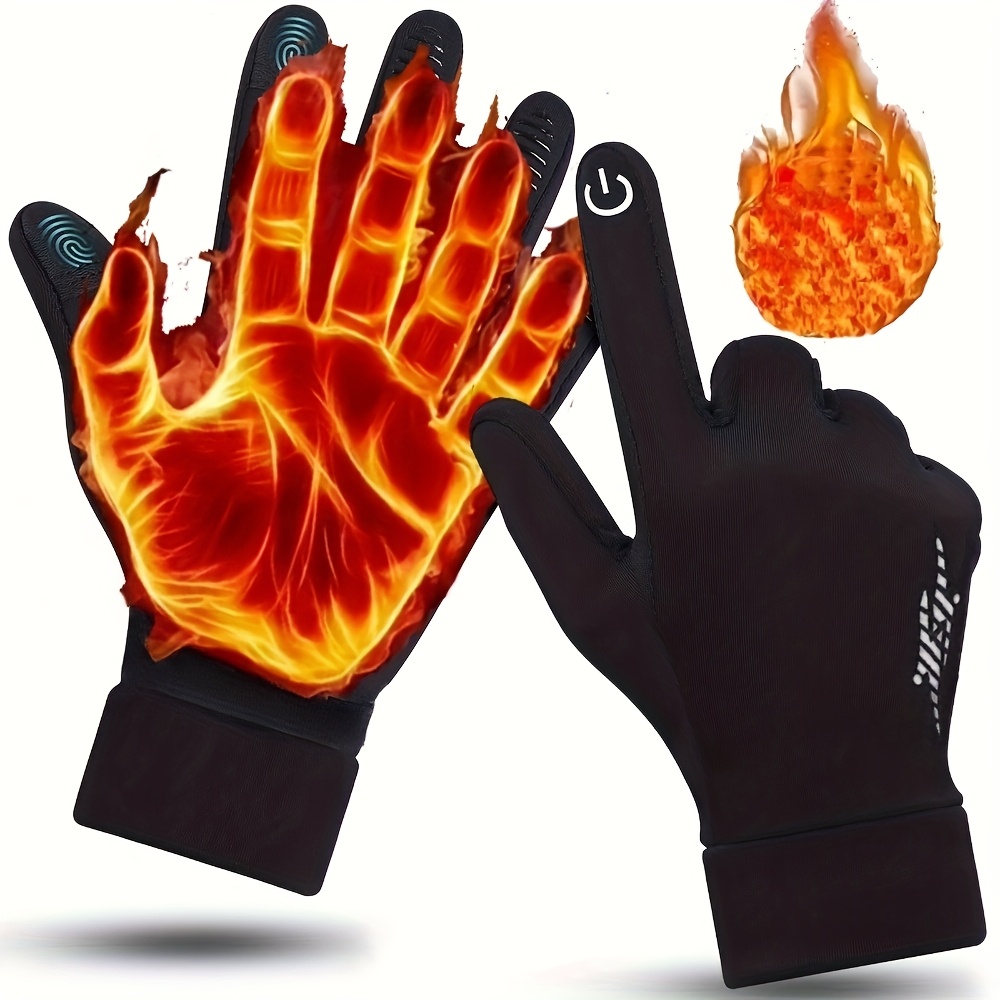 Winter Glove Insulated - Unisex Thermal Insulated Winter Gloves Windproof