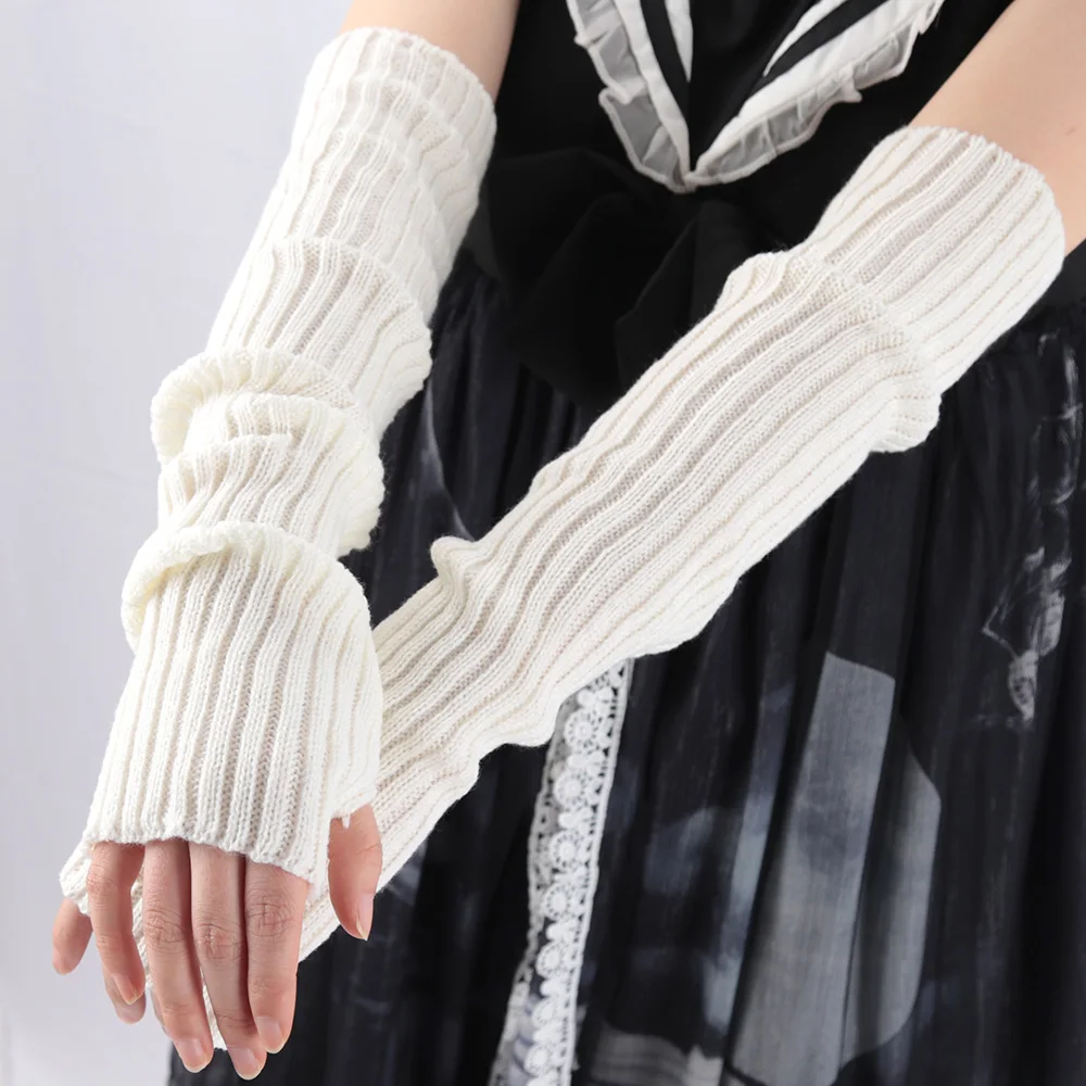 Fingerless Glove Knit - 2025 New 52cm Women Knit Arm