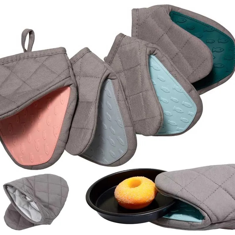 1PC Silicone Anti-scalding Ove - Oven Mitt Silicone recension och pris