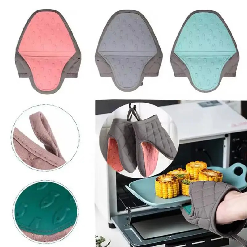 1PC Silicone Anti-scalding Ove - Oven Mitt Silicone recension och pris