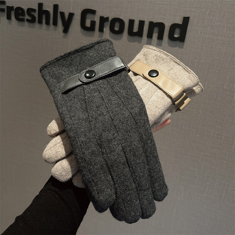 Gloves Men Wool Fleece Lined T - Wool Glove Lined recension och pris