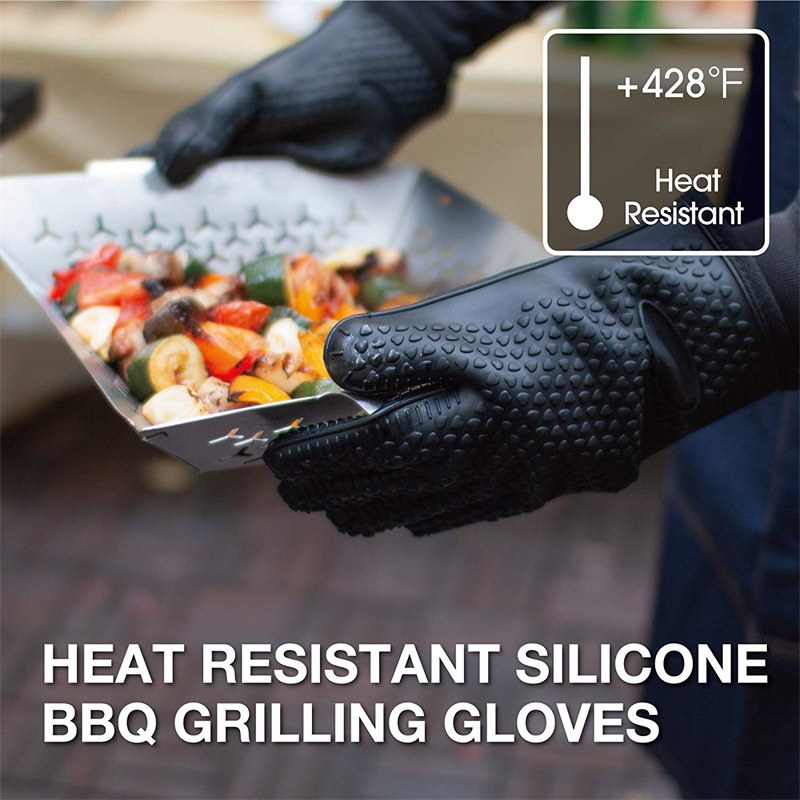 1/2Pcs Oven Mitts Baking Glove - Rubber Glove Cleaning recension och pris