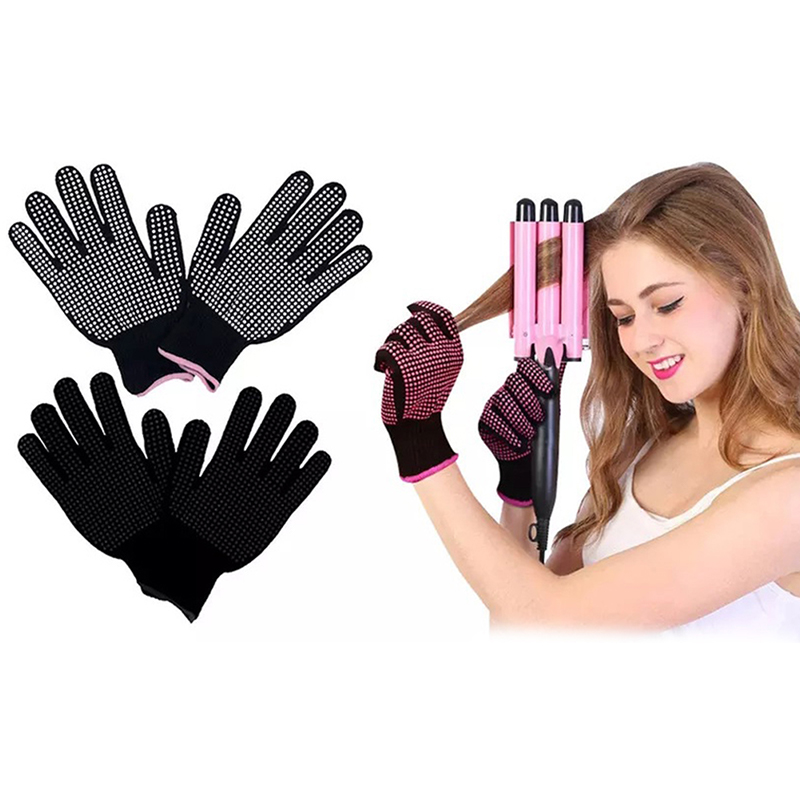 1Pc New Double-sided Hair Stra - Heat Resistant Glove recension och pris