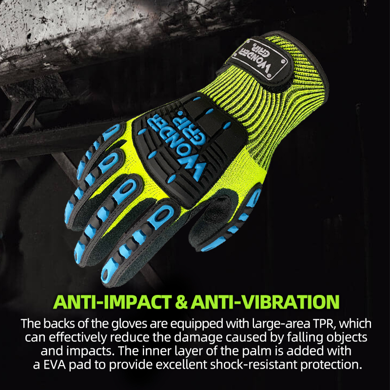 Wonder Grip Anti-Impact & Vibr - Work Glove Impact recension och pris