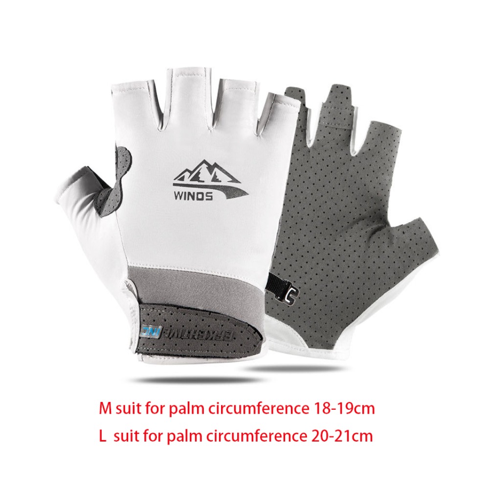 Anti-uv Half Finger Fishing Gl - Leather Driving Glove recension och pris
