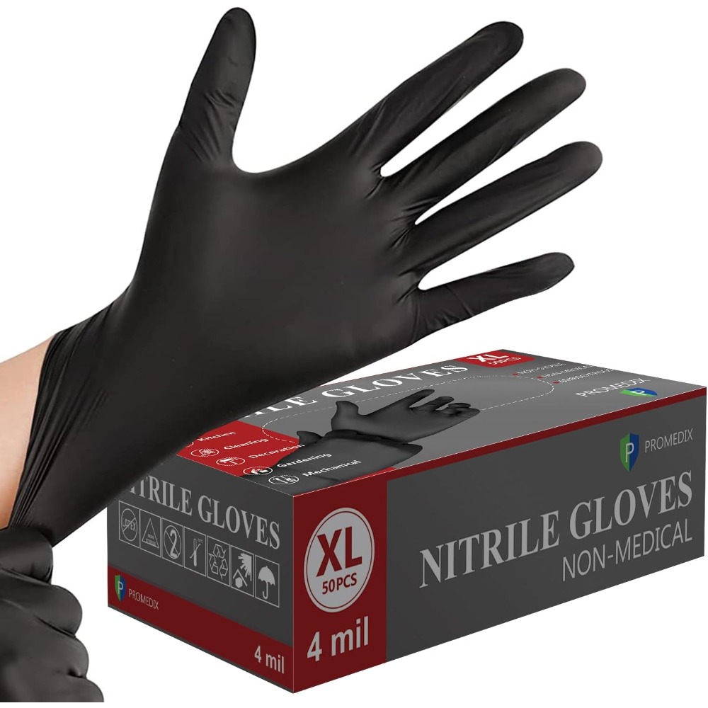 Nitrile Disposable Gloves 4 Mi - Exam Glove Nitrile recension och pris