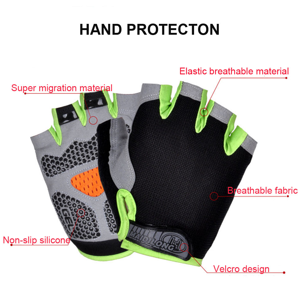 Professional Non-Slip Breathab - Workout Glove Gym recension och pris