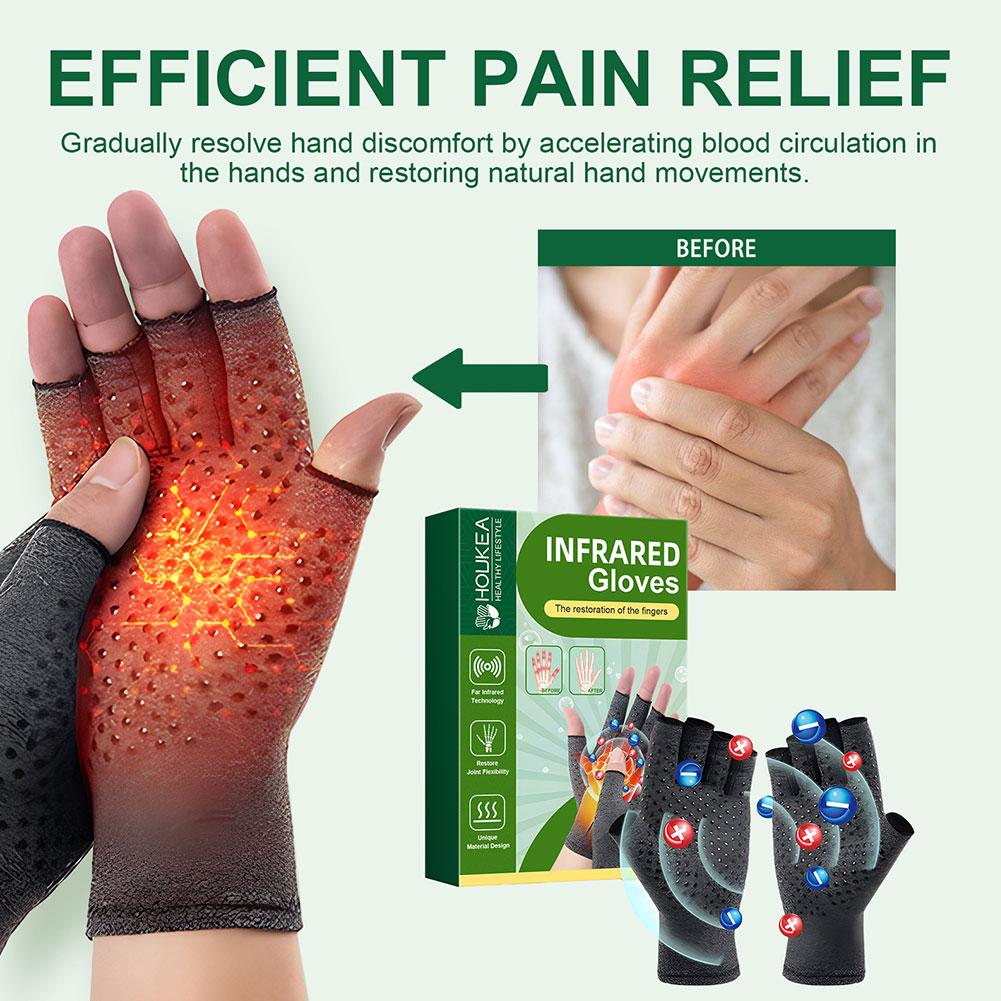 Compression Arthritis Gloves H - Motorcycle Glove Knuckle recension och pris