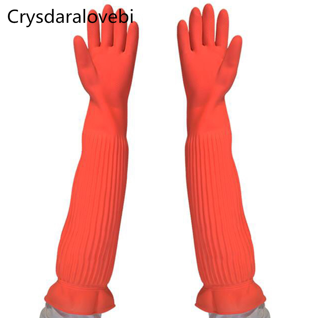 45/55cm Waterproof Household G - Rubber Glove Cleaning recension och pris