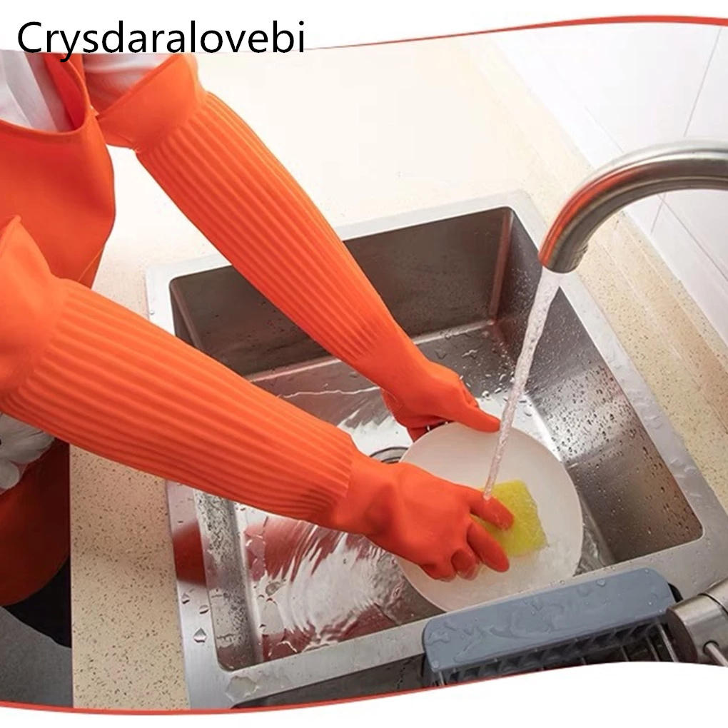 45/55cm Waterproof Household G - Rubber Glove Cleaning recension och pris