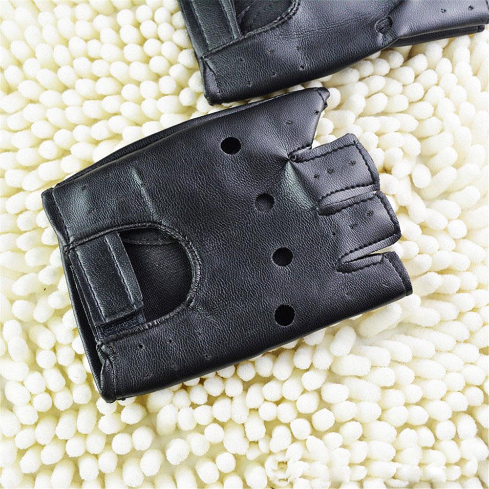 Unisex Half-Finger Gloves Thea - Leather Driving Glove recension och pris