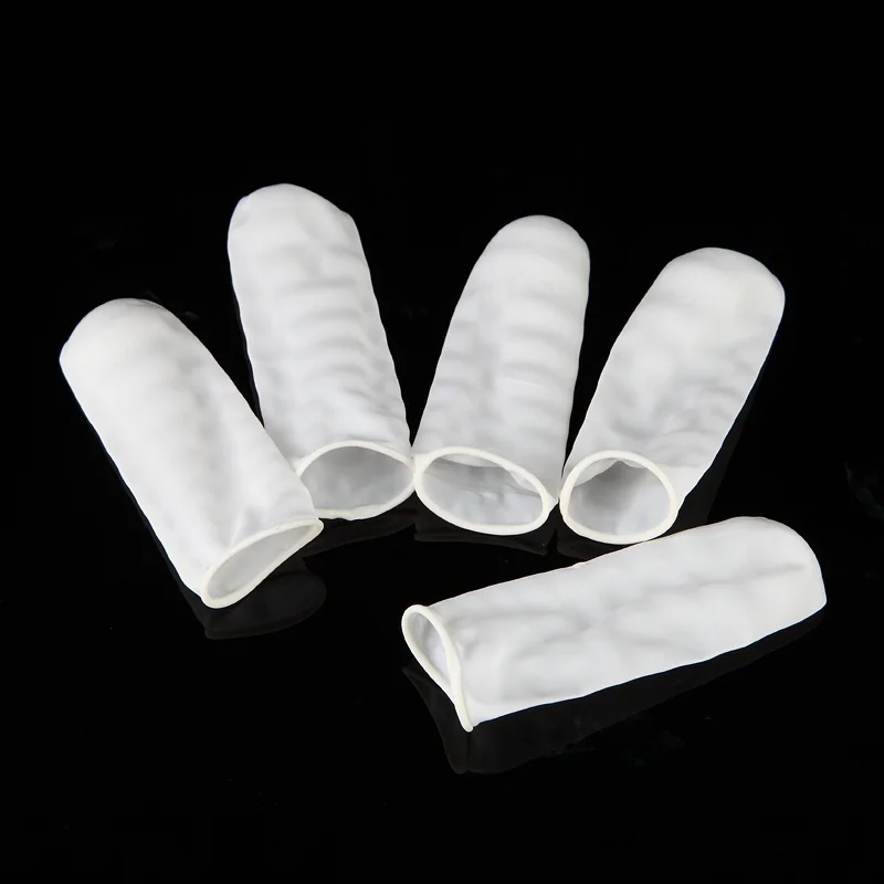 100Pcs Disposable Latex Finger - Latex Disposable Glove recension och pris