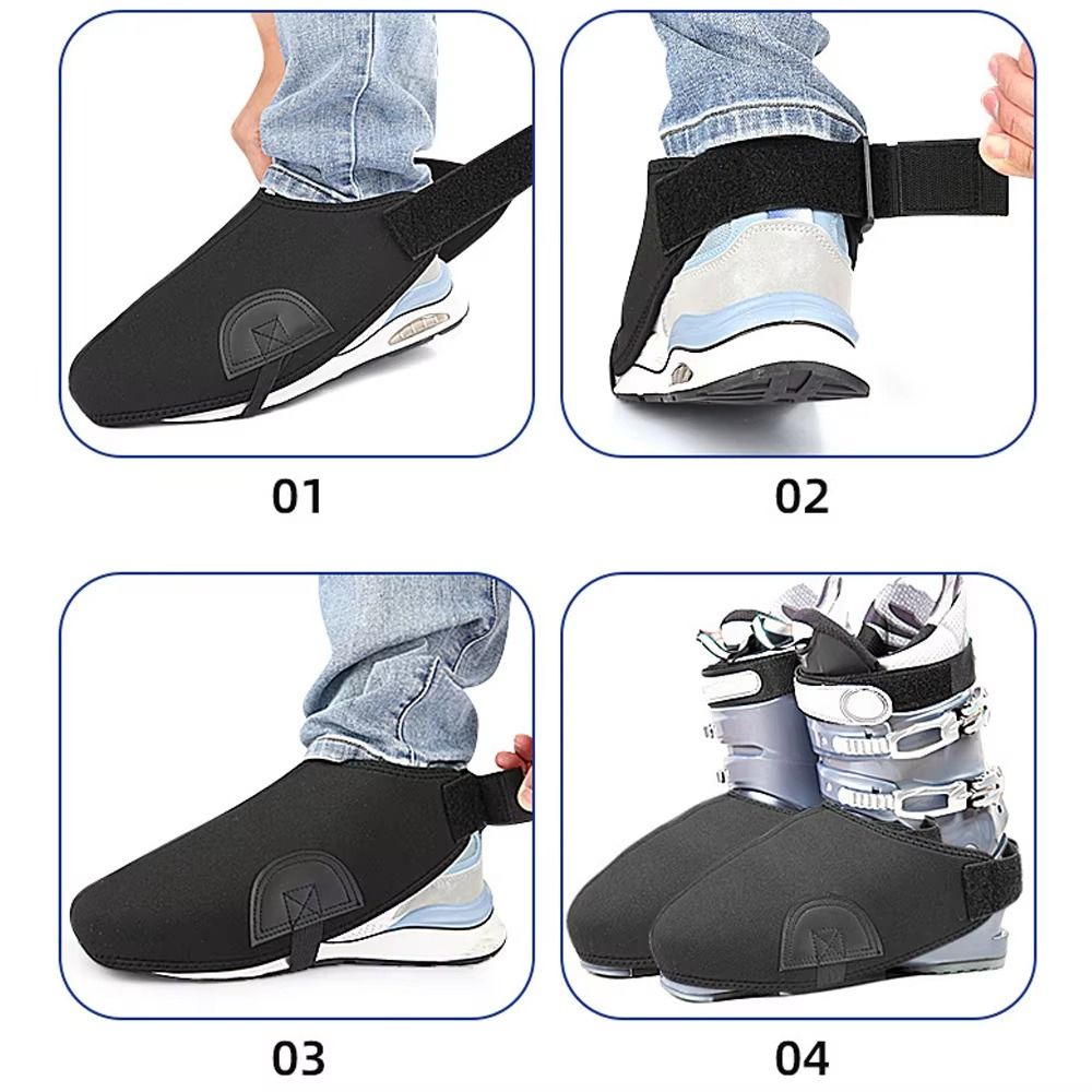 Keep Warm Anti-Slip Ski Boot C - Winter Glove Insulated recension och pris