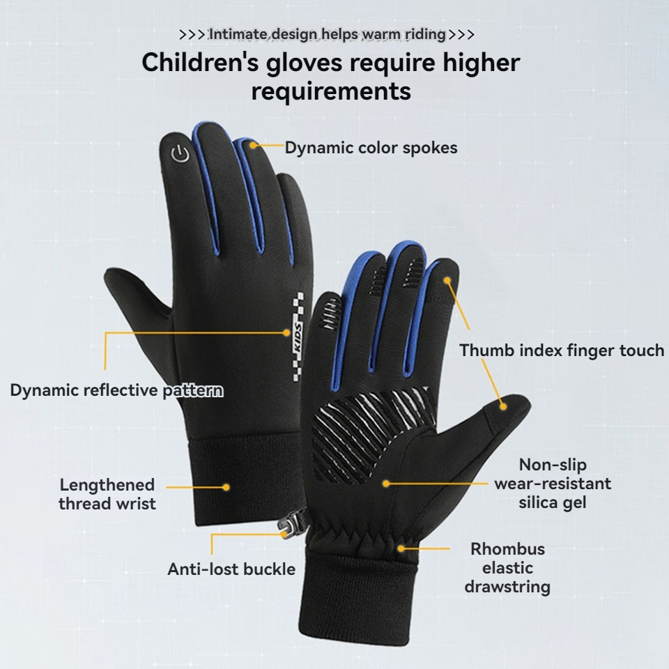 Winter Children's Gloves Padde - Ski Glove Waterproof recension och pris