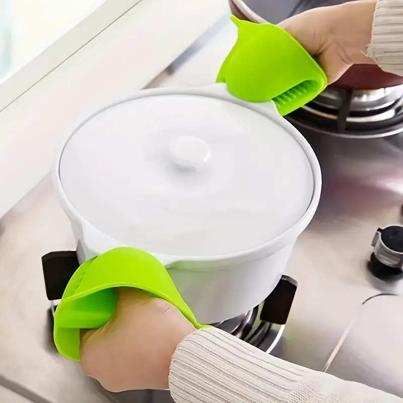 2Pcs Silicone Pot Holder Glove - Oven Mitt Silicone recension och pris