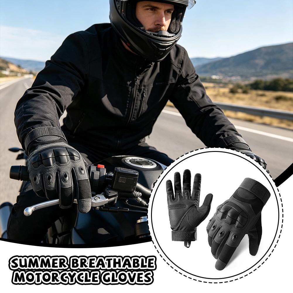 Summer Motorcycle Gloves Full  - Motorcycle Glove Knuckle recension och pris