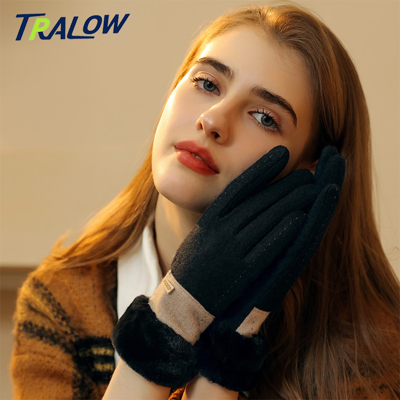 TRALOW Women's Winter Knit Tou - Wool Glove Lined recension och pris