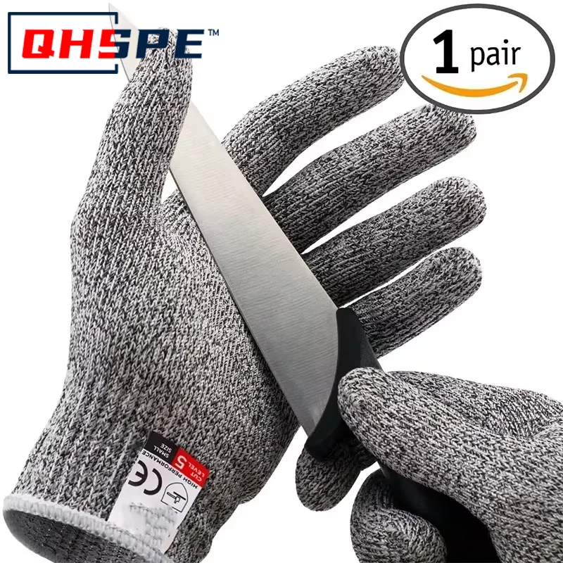 Level 5 HPPE Anti-Cut Gloves K - Cut Resistant Glove recension och pris