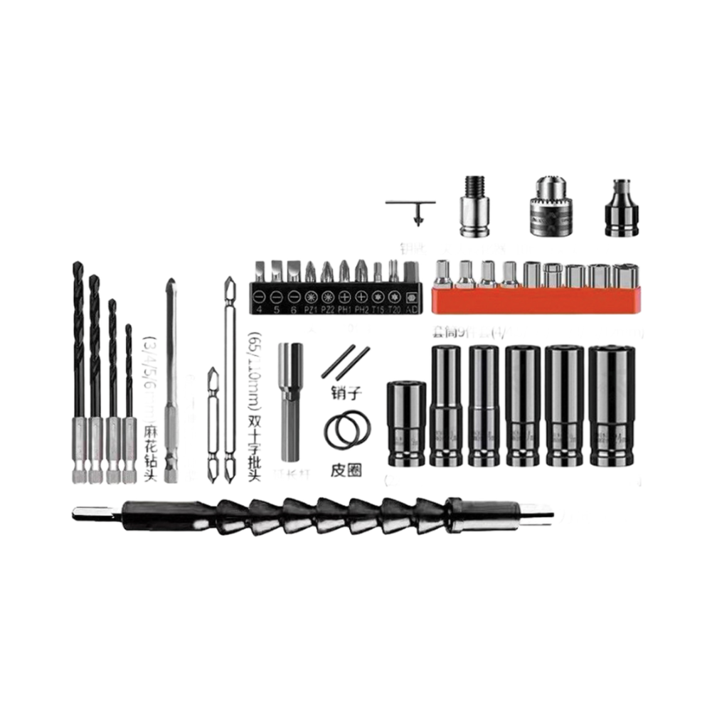 42 Piece Socket Set 1/2 Inch f - Work Glove Impact recension och pris