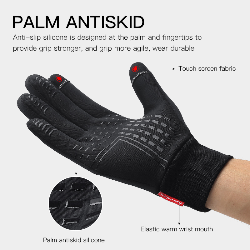 Outdoor cycling warm gloves fo - Gardening Glove Waterproof recension och pris