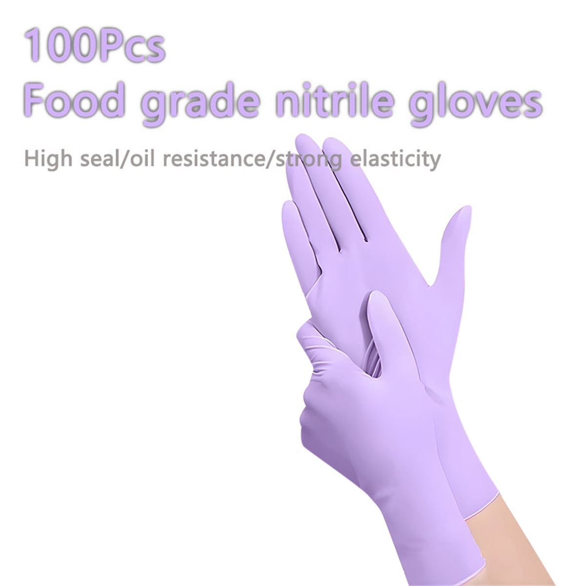 2026 New Tool 100pcs Nitrile E - Exam Glove Nitrile recension och pris