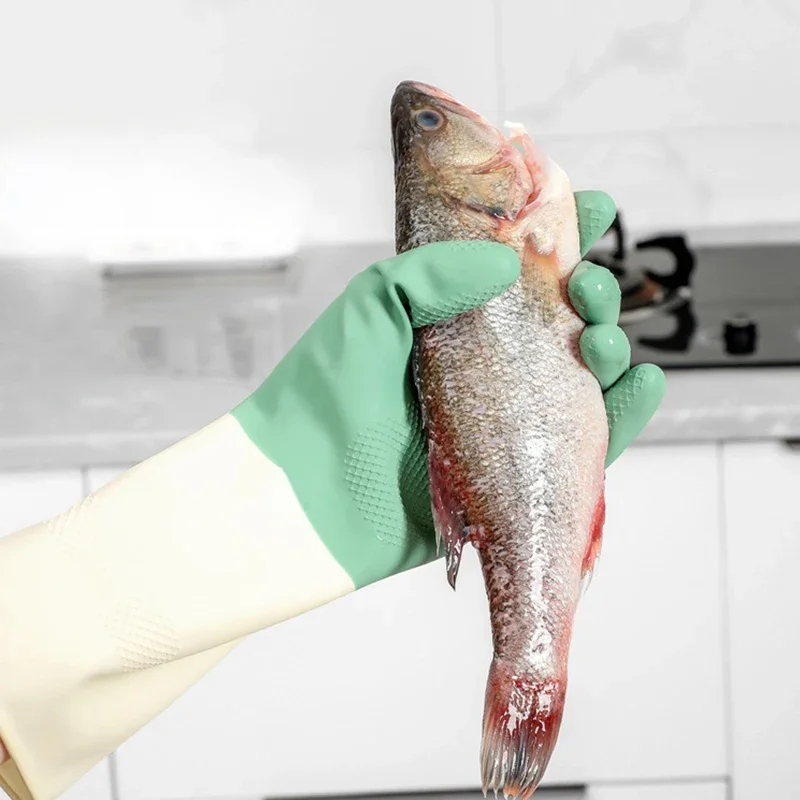 Thickened Kitchen Gloves, Dish - Dish Glove Rubber recension och pris