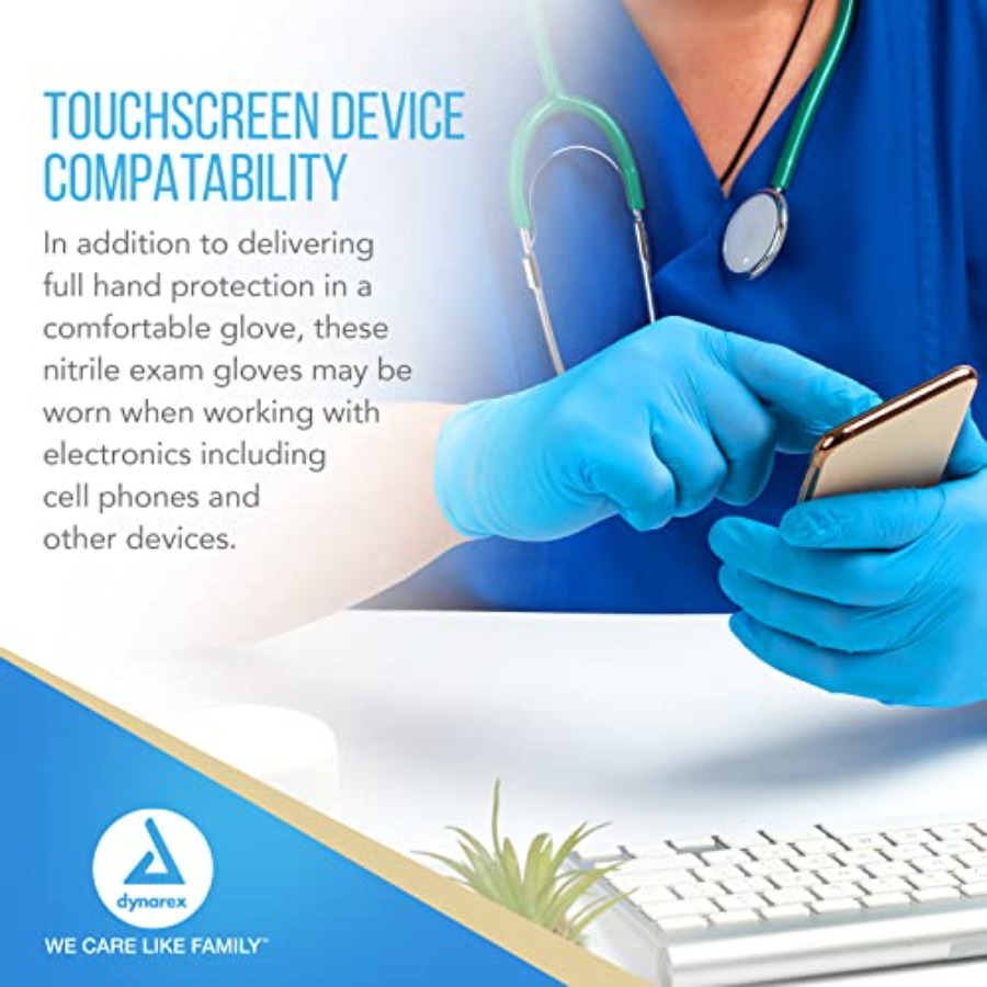 Safe-Touch Disposable Nitrile  - Exam Glove Nitrile recension och pris