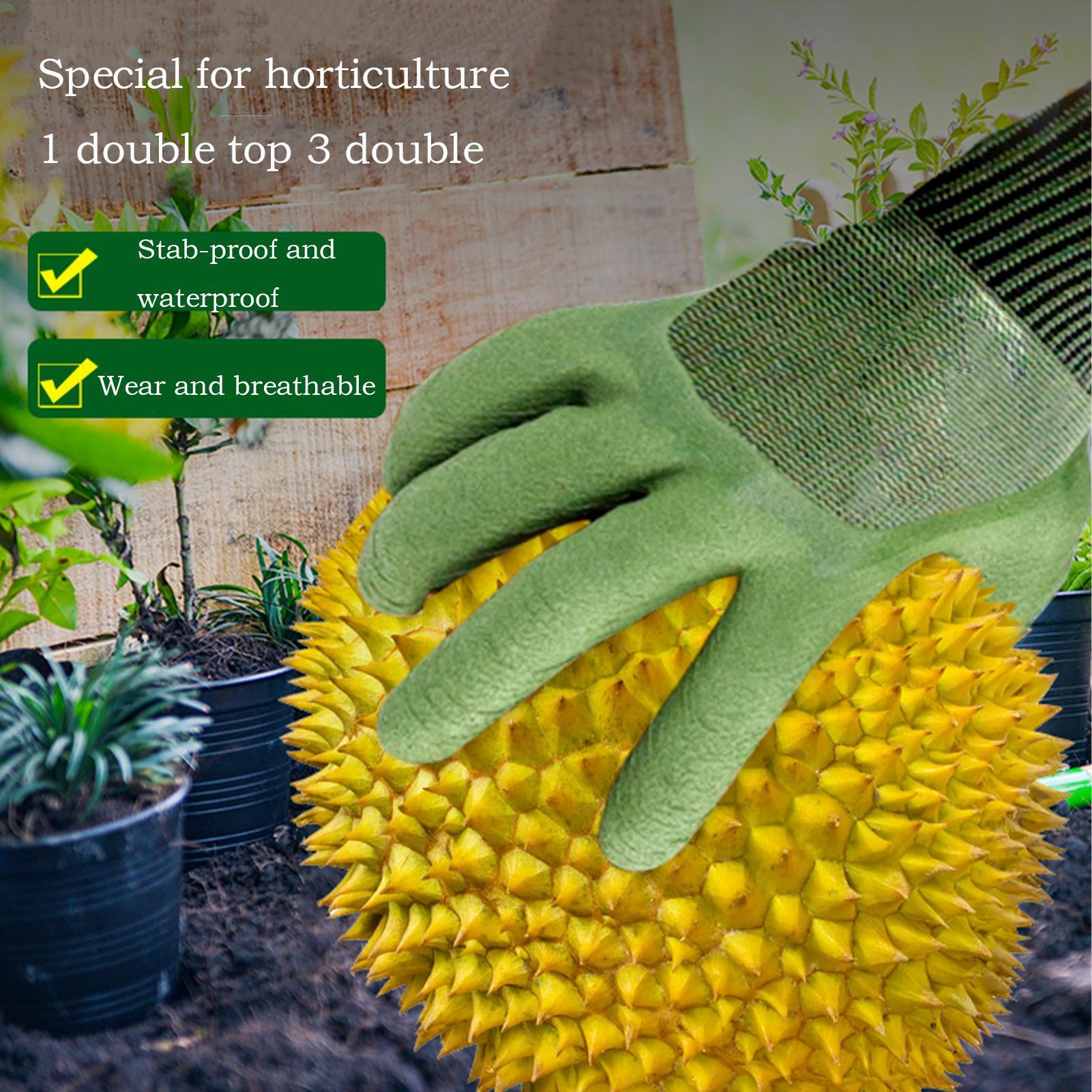 Gardening Gloves Latex Waterpr - Gardening Glove Waterproof recension och pris