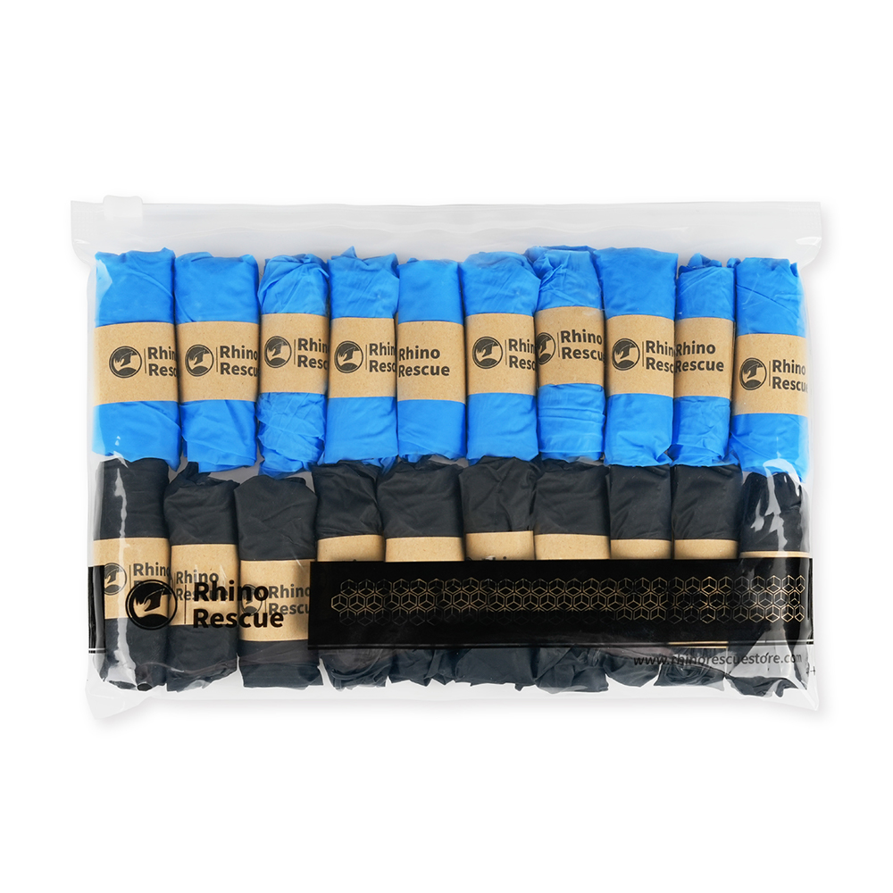 Rhino Rescue Gloves-Powder Fre - Latex Disposable Glove recension och pris