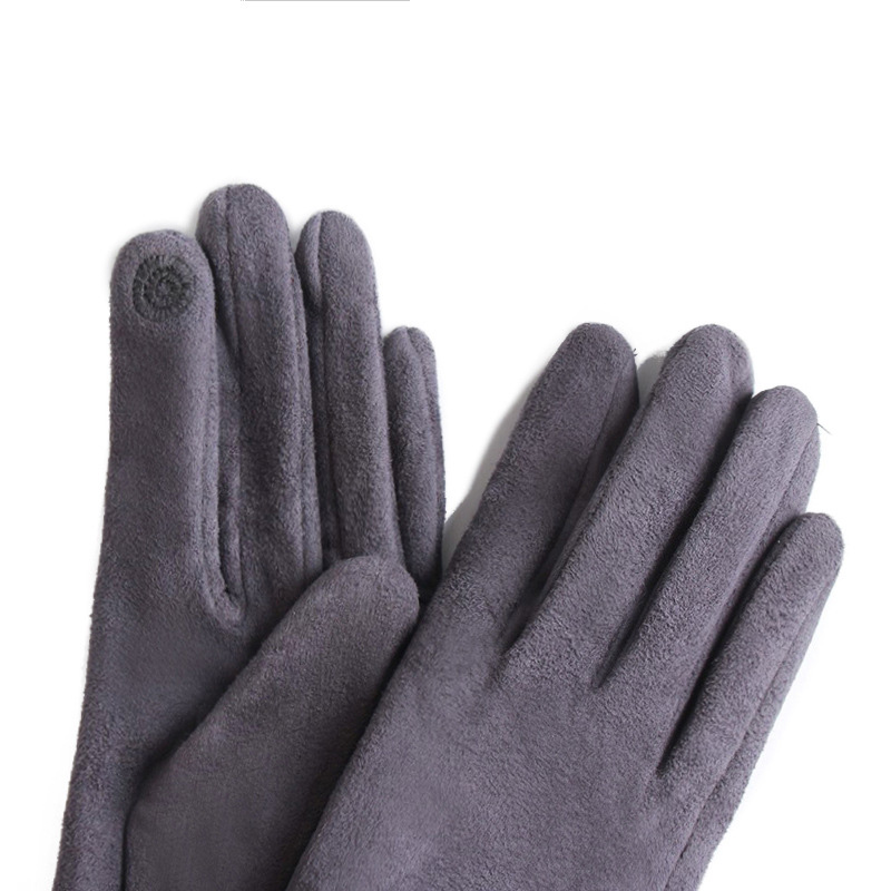 Winter Female Suede Leather Bo - Leather Driving Glove recension och pris