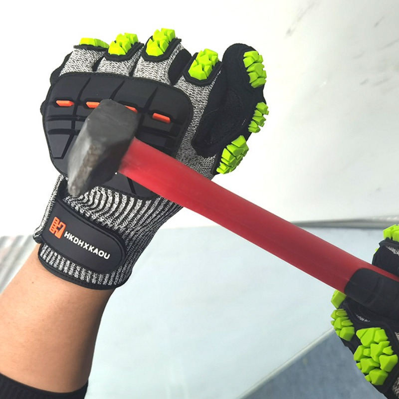 New TPR Mechanical Anti-Impact - Work Glove Impact recension och pris