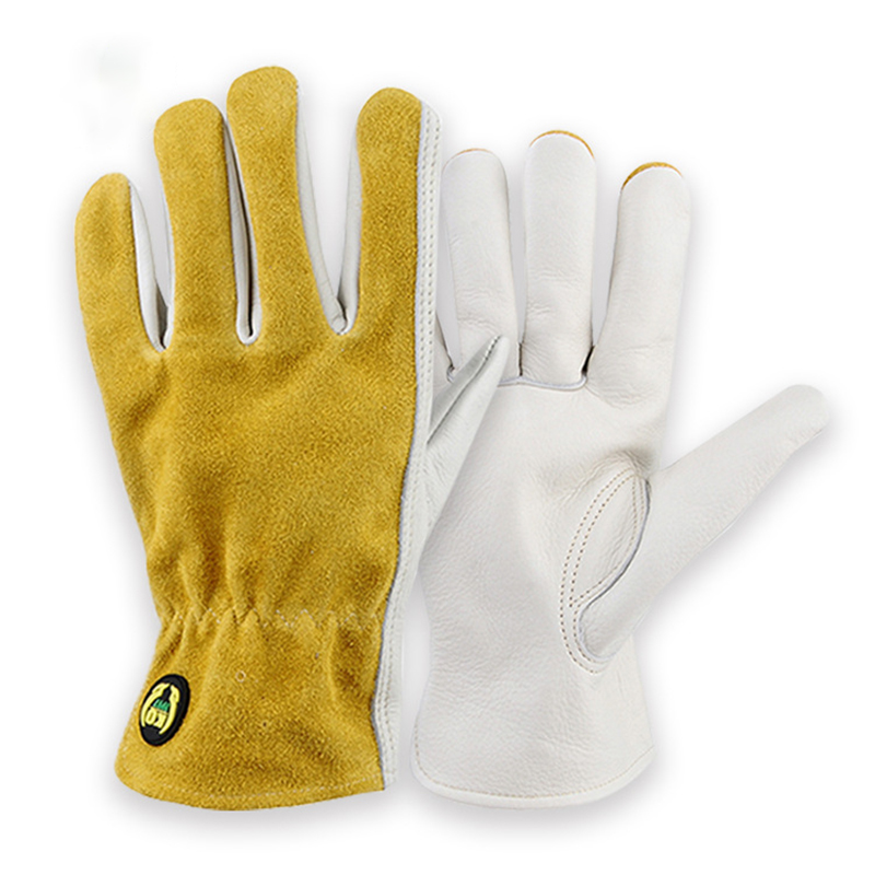 Leather Safety Work Gloves Gar - Leather Driving Glove recension och pris