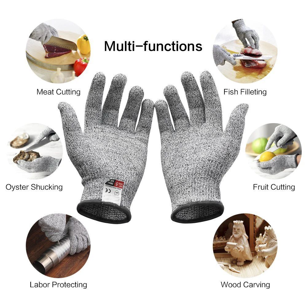 Level 5 HPPE Building Cutting  - Cut Resistant Glove recension och pris