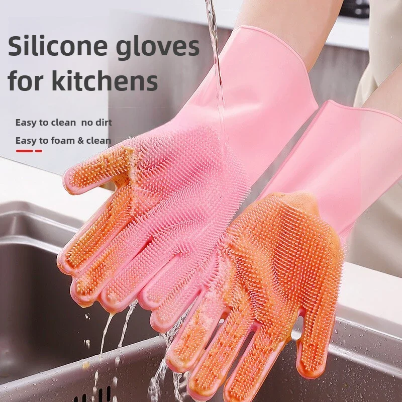 Household Rubber Gloves Non Sl - Dish Glove Rubber recension och pris
