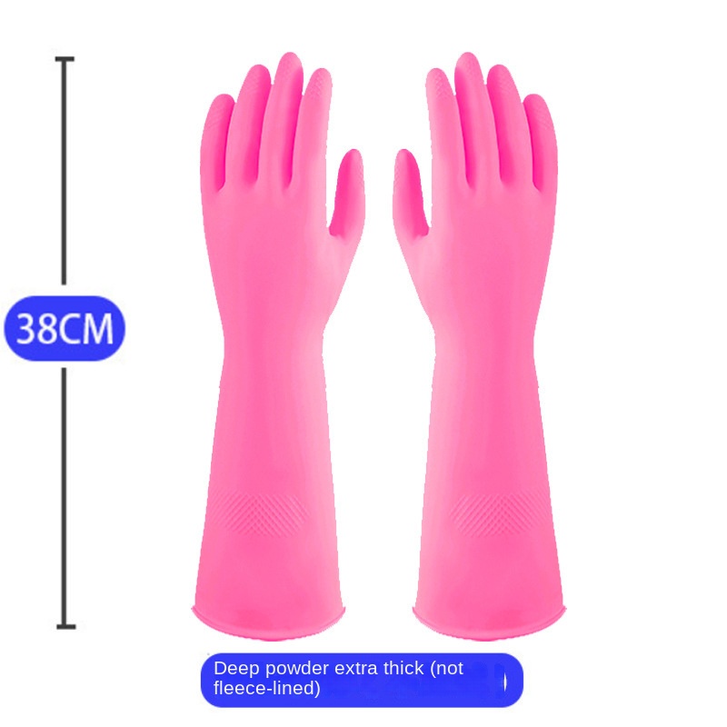 38cm Extra Thick Pink Rubber D - Dish Glove Rubber recension och pris