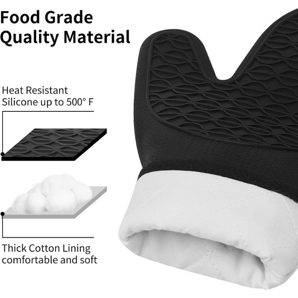 Food Grade Silicone Oven Mitts - Oven Mitt Silicone recension och pris