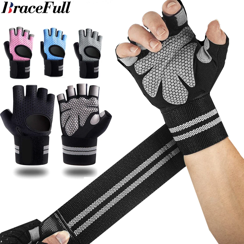 1Pair Half Finger Gym Fitness  - Workout Glove Gym recension och pris