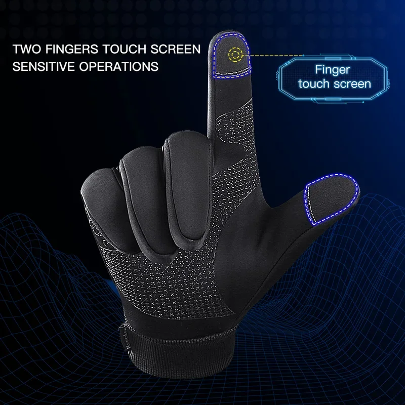 Kyncilor Winter Motorcycle Rid - Ski Glove Waterproof recension och pris