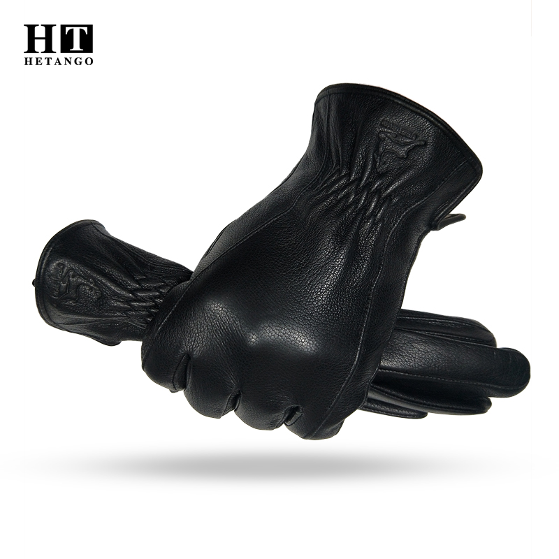  Winter Men's Black Buckskin  - Wool Glove Lined recension och pris