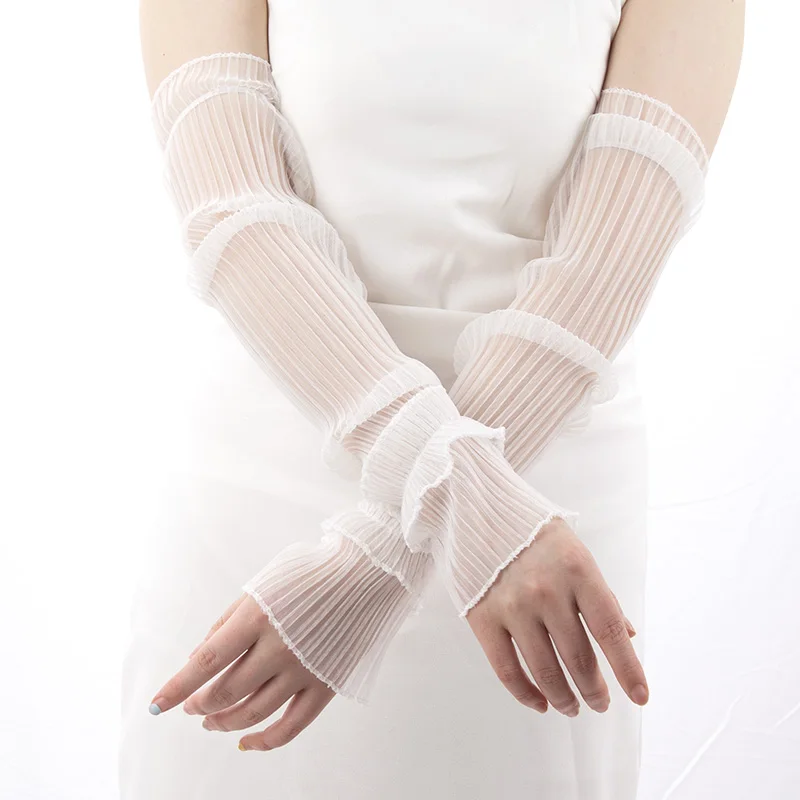 Summer Long Fingerless Gloves  - Fingerless Glove Knit recension och pris