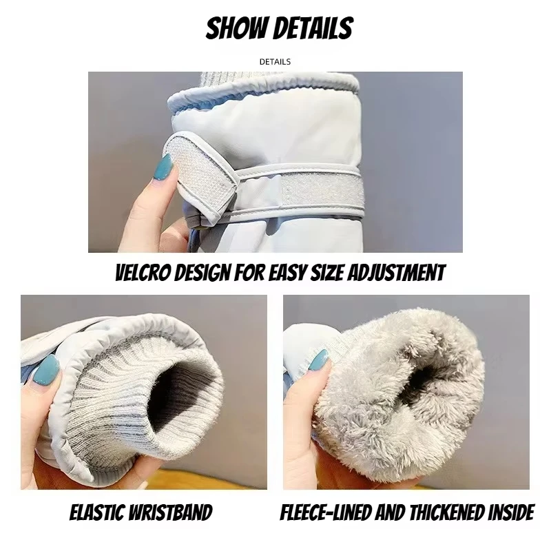 Hot Sale Winter Ski Gloves Fle - Winter Glove Insulated recension och pris